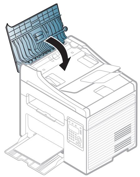 SAMSUNG SCX-3405W - Bourrage du papier d'origine devant le scanner - 4