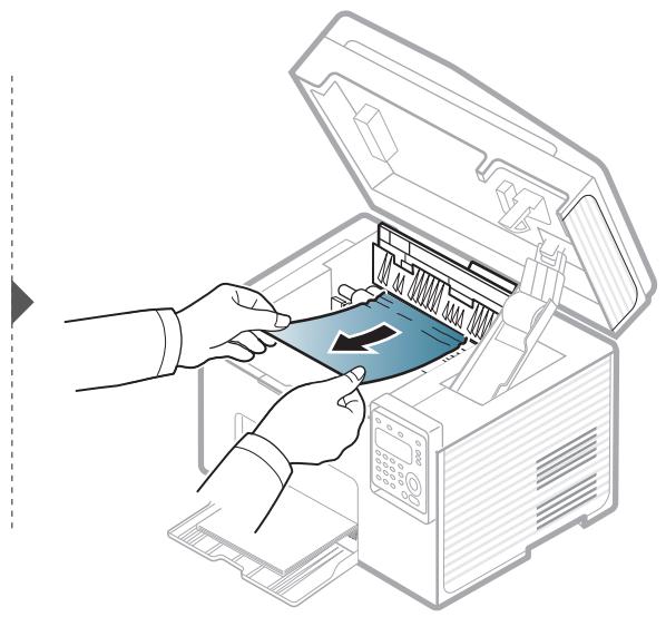 SAMSUNG SCX-3405W - Résolution des bourrages papier - 4