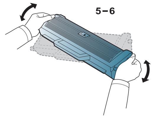SAMSUNG SCX-3405W - Redistribution du toner - 2