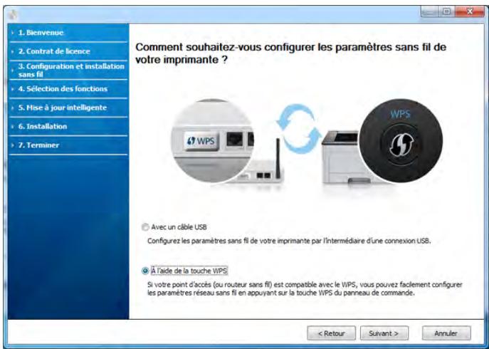 SAMSUNG SCX-3405W - Creation d'un réseau en infrastructure - 2