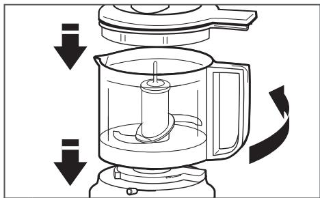 KITCHENAID KFC35516HESD - UTILISATION DE L'OUVERTURE POUR LIQUIDES ET DU BEC VERSEUR - 1