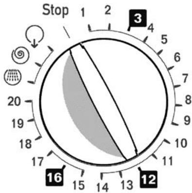 VEDETTE VLF100 - MANETTE SELECTEUR DE PROGRAMME - 1