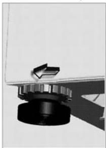 VEDETTE VLF100 - REGLAGE DES PIEDS - 1