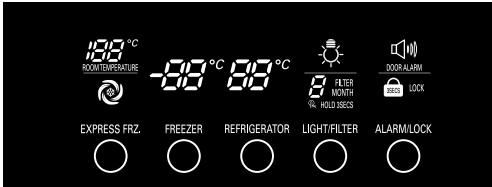 LG-GOLDSTAR GRF2286JUKA - PARAMETRAGE DES COMMANDES - 1