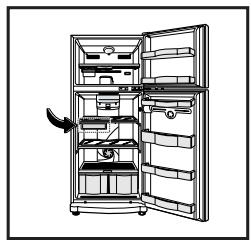 LG-GOLDSTAR GRF2286JUKA - Positionnement du Contrôleur de température - 2