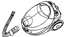 PROLINE VC 1800 - Assembler l'aspirateur - 1