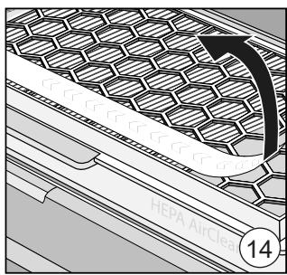 MIELE Complete C3 Silence - Grille de filtré - 14