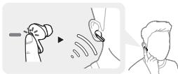 LG TONE-FPS - Počúvanie okolitého zvuku (LAS - Listen to the Ambient Sound) / Aktívine potlačenie hluku (ANC - Active Noise Cancellation) - 1