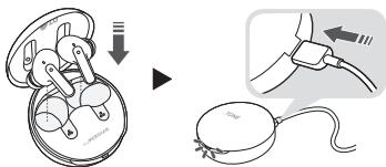 LG TONE-FPS - Opladen via kabel - 1