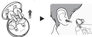 LG TONE-FPS - Colocarse los auriculares - 2