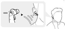 LG TONE-FPS - Umgebungsgeräusche hörren (Listening to the Ambient Sound - LAS) / Aktive Gerauschunterrückung (Active Noise Cancellation - ANC) - 2