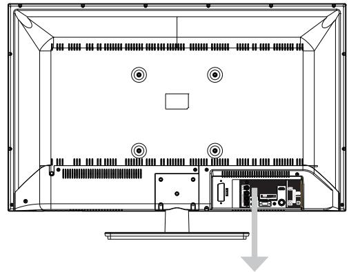 BRANDT B2917HD - Démontage du socle - 12