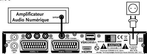 STRONG SRT7417 - TERMINAL HAUTE DEFINITION DE RECEPTION TNT GratisITE PAR SATELLITE - 7