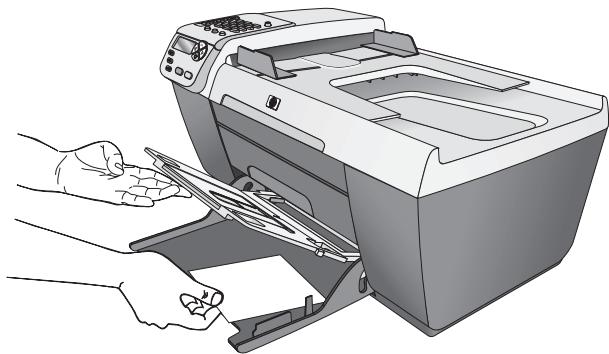HP OJ 5510 - chargement de papier photo 4 x 6 pouces (10 x 15 cm) - 1