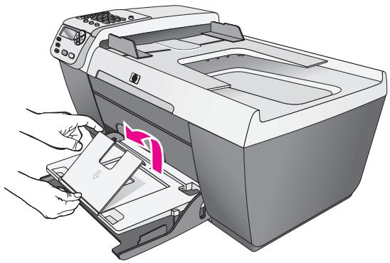 HP OJ 5510 - chargement de papier - 3