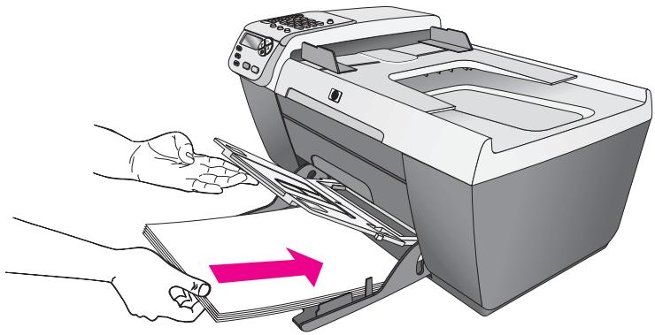 HP OJ 5510 - chargement de papier - 1