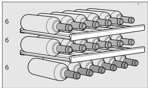 MIELE KWT7112IG - Capacité maximale d'entreposage - 1