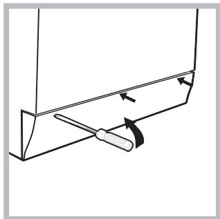 HOTPOINT WMD942KEU - Ouverture manuelle du hublot - 2