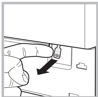 HOTPOINT WMD942KEU - Ouverture manuelle du hublot - 3