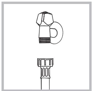 HOTPOINT WMD942KEU - Raccordement du tuyau d'arrivée de l'eau - 1