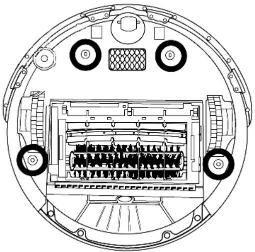 IROBOT ROOMBA PET 563 - Retrait de la batterie - 3