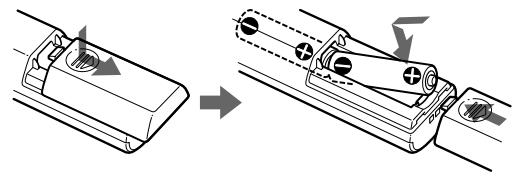 SONY ZS-D10 - Remplacement des piles - 1