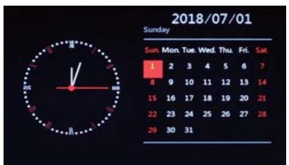 DARRY PROLINECadre photonumériquePL-DPF720 - KALENDER WEERGEVEN - 1