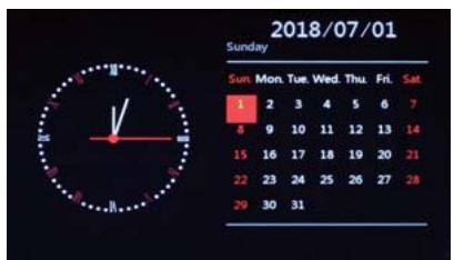 DARRY PROLINECadre photonumériquePL-DPF720 - AFFICHAGECALENDRIER - 1