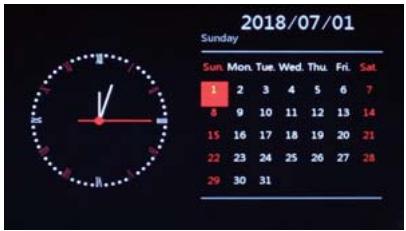 DARRY PROLINECadre photonumériquePL-DPF720 - EXIBIRCALENDARIO - 1