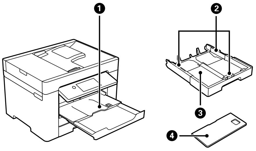 EPSON WF-7835 - Avant - 2