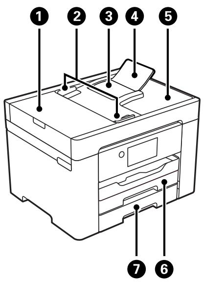 EPSON WF-7835 - Avant - 1