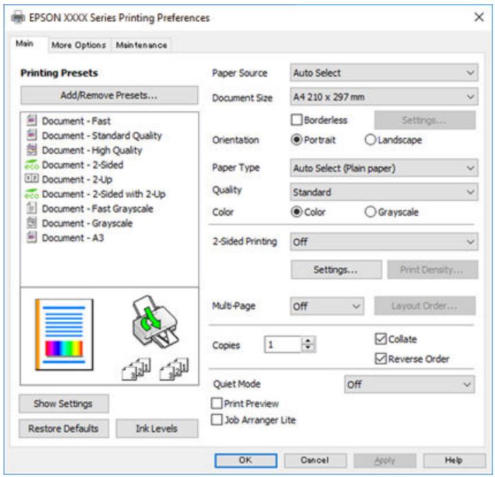 EPSON WF-7835 - Remarque: - 1