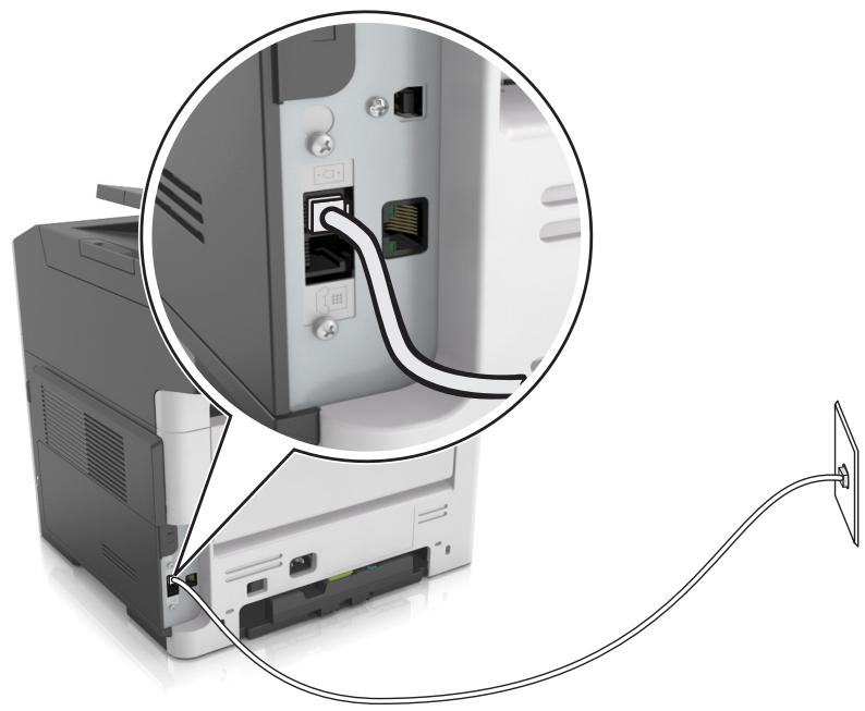 LEXMARK mMX310 - Scenario 1 : ligne téléphonique standard - 1