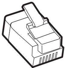 LEXMARK mMX310 - Scénario 5 : pays ou régions où les prises murales et fiches téléphoniques sont différentes. - 2