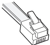 LEXMARK mMX310 - Scénario 5 : pays ou régions où les prises murales et fiches téléphoniques sont différentes. - 1