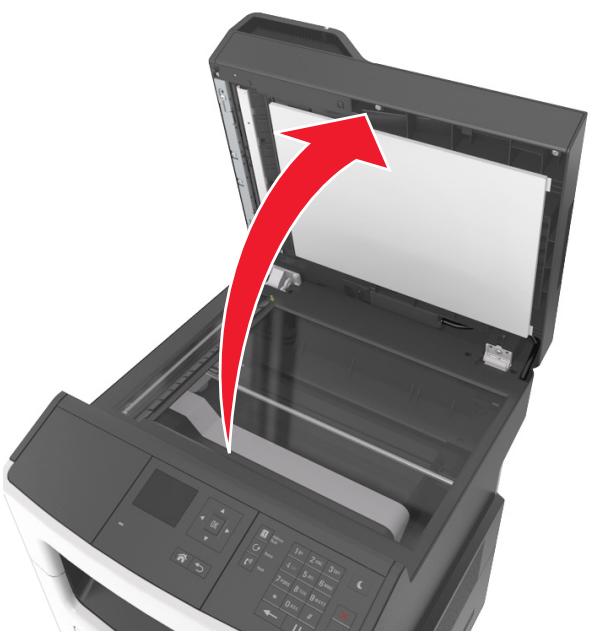 LEXMARK mMX310 - Nettoyage de la vitre du scanner - 1