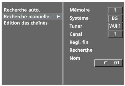 LG-GOLDSTAR 42L65500 - PROGRAMMATION MANUELLE (EN MODE ANALOGIQUE) - 13