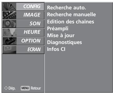 LG-GOLDSTAR 42L65500 - MÉMORISATION DES CHÂINES (EN MODE NUMÉRIQUE) - 6