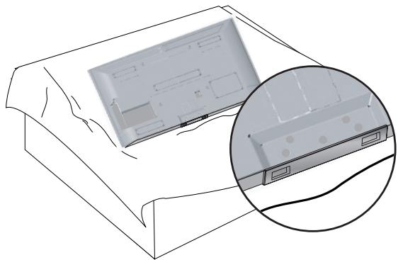 LG-GOLDSTAR 42L65500 - Sans utiliser le support type bureau - 1