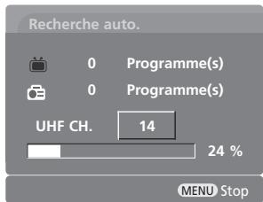 LG-GOLDSTAR 42L65500 - MÉMORISATION DES CHÂINES (EN MODE NUMÉRIQUE) - 10