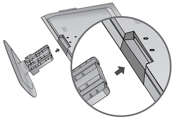 LG-GOLDSTAR 42L65500 - INSTALLATION DU SOCLE (MODELES DE TV LCD) - 3
