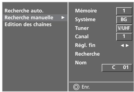 LG-GOLDSTAR 42L65500 - AFFECTATION D'UN NOM À UNE CHÂINE (EN MODE ANALOGIQUE) - 8
