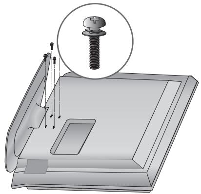 LG-GOLDSTAR 42L65500 - INSTALLATION DU SOCLE (MODELES DE TV LCD) - 4