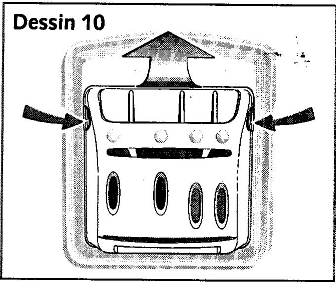 THOMSON TE1104 - Nettoyage de la boîte à produits - 1
