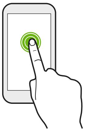 HTC Desire 620 Marbre - Appuyer et maintainir - 1