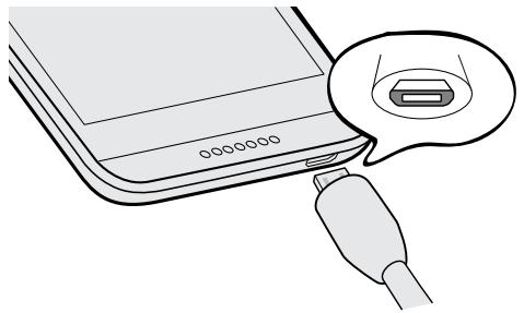 HTC Desire 620 Marbre - Charger la batterie - 2