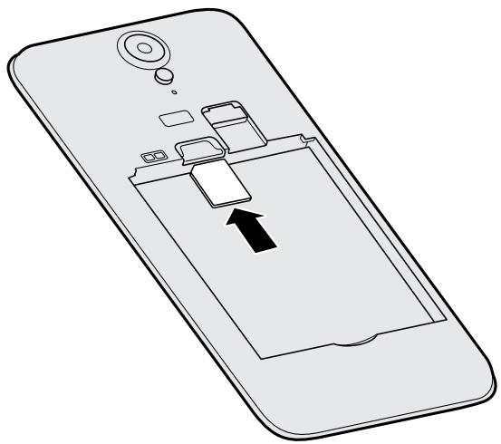 HTC Desire 620 Marbre - InstallerunecartemicroSIM - 1