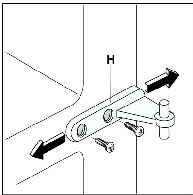 ARTHUR MARTIN ARB 2823 - Pour changer le sens d'ouverture des portes - 5