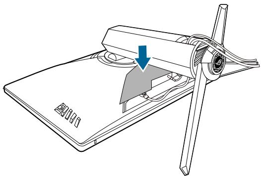 ASUS ECRANXG279Q - Gestion des câbles - 2