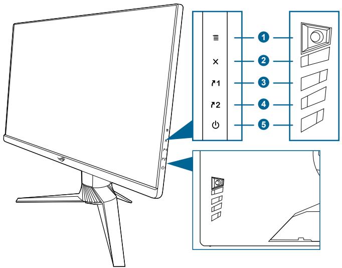 ASUS ECRANXG279Q - Vue de devant/latérale - 1